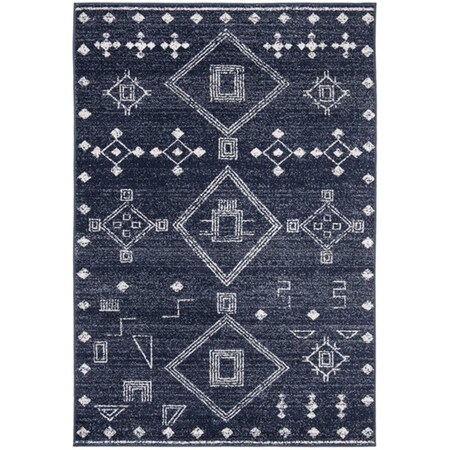 Safavieh Adirondack Bohemian Square Machine-Made Rugs, Navy & Silver - 6 x 6 ft. ADR208N-6SQ